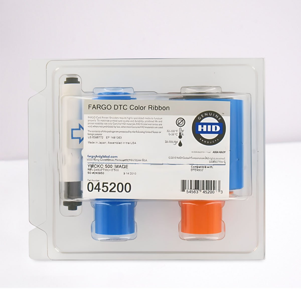Fargo YMCKO Ribbon P No. 045200